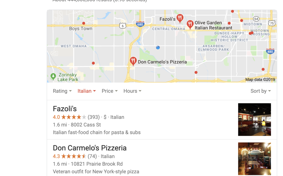 Local Search – How to Optimize for “The 3 Pack”